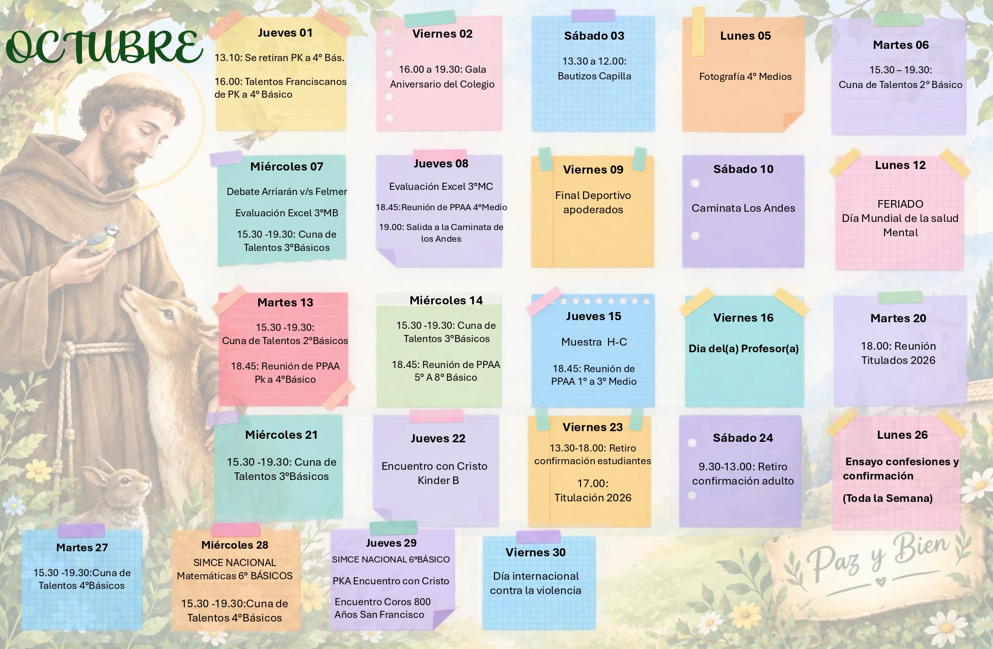 Calendario Escolar
